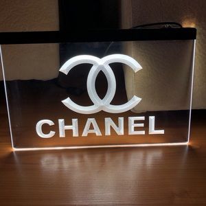 CHANEL LED NEON LIGHT SIGN 8x12